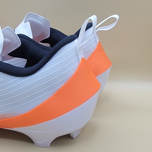 Nike Vapor Speed 3 TB Men\'s Football Cleats Size 13.5 White Orange HM8849-104 main image 4